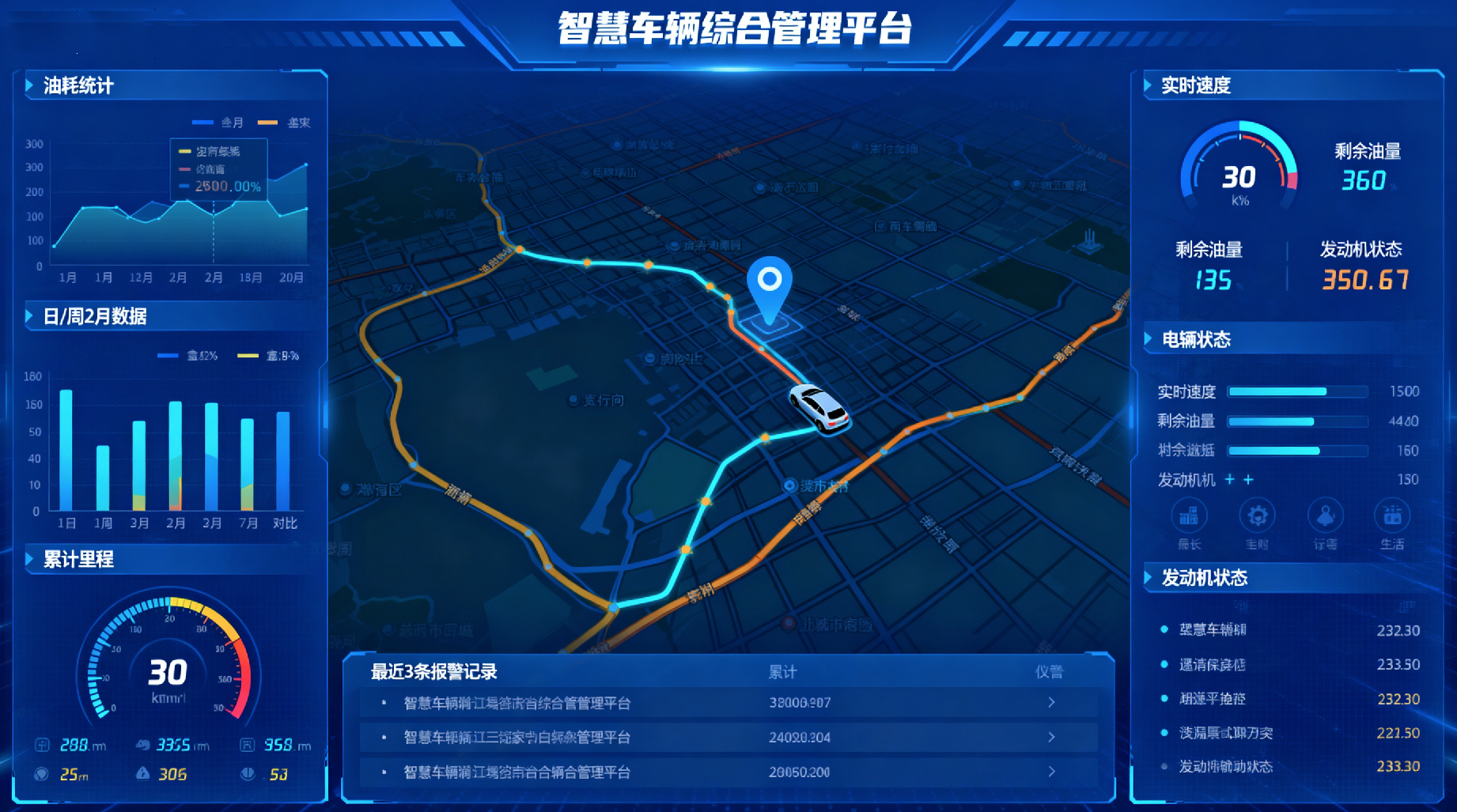 元道车辆云:专业车队管理系统 解锁企业高效管车